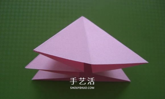 福山玫瑰折法圖解教程 清晰大圖福山玫瑰折紙 -  itrip.net.cn
