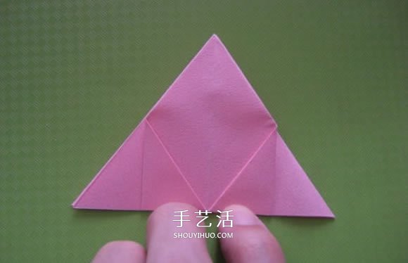 福山玫瑰折法圖解教程 清晰大圖福山玫瑰折紙 -  itrip.net.cn