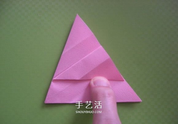 福山玫瑰折法圖解教程 清晰大圖福山玫瑰折紙 -  itrip.net.cn