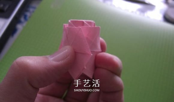 福山玫瑰折法圖解教程 清晰大圖福山玫瑰折紙 -  itrip.net.cn