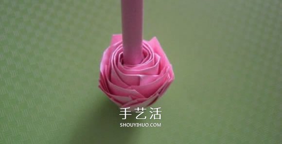福山玫瑰折法圖解教程 清晰大圖福山玫瑰折紙 -  itrip.net.cn