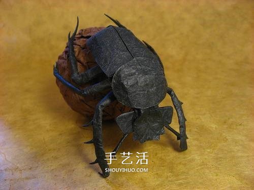 活靈活現(xiàn)的動物折紙圖片 大師級的藝術作品 -  itrip.net.cn
