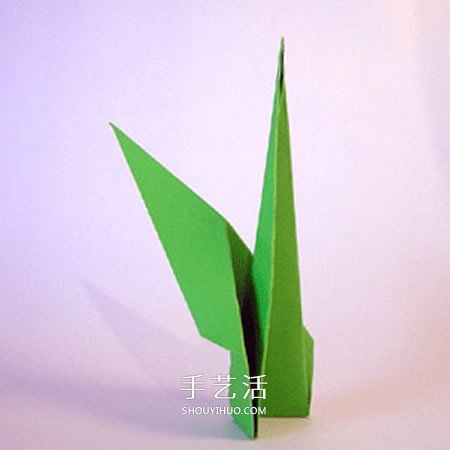 幼兒折紙竹筍的教程 手工簡單筍的折法圖解 -  itrip.net.cn