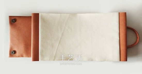 自制簡(jiǎn)潔手提包方法 女用樸素手提包DIY圖解 -  itrip.net.cn