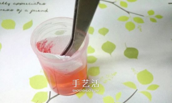 不織布做荷花發(fā)卡圖解 手工布藝蓮花發(fā)飾DIY -  itrip.net.cn