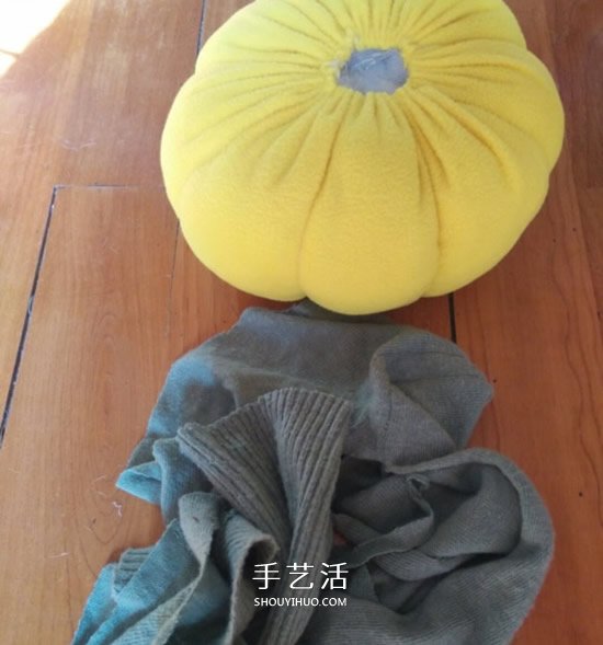 舊衣服改造南瓜抱枕 手工布藝南瓜抱枕制作 -  itrip.net.cn