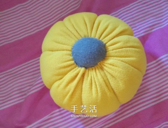 舊衣服改造南瓜抱枕 手工布藝南瓜抱枕制作 -  itrip.net.cn