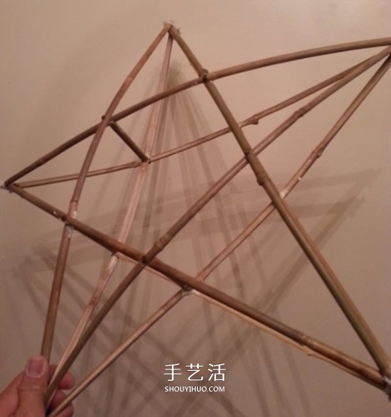 立體星星圣誕燈的做法 自制五角星圣誕燈圖解 -  itrip.net.cn