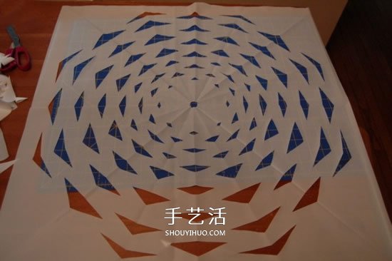 立體星星圣誕燈的做法 自制五角星圣誕燈圖解 -  itrip.net.cn