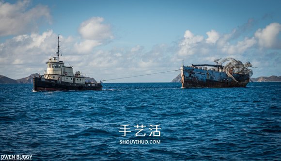 巨大章魚為伍 二戰(zhàn)戰(zhàn)艦成為藝術(shù)感的人工島礁 -  itrip.net.cn