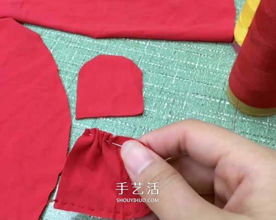 不織布嬰兒帽的做法 手工布藝兔子寶寶帽制作 -  itrip.net.cn