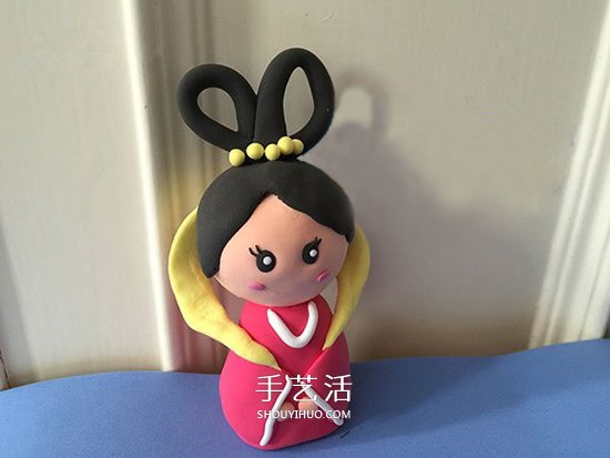 兒童粘土制作嫦娥人偶 怎么做粘土嫦娥圖解 -  itrip.net.cn