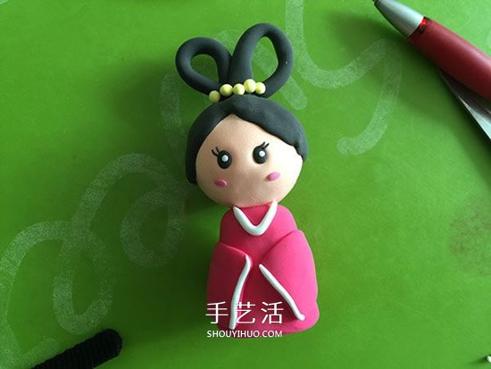 兒童粘土制作嫦娥人偶 怎么做粘土嫦娥圖解 -  itrip.net.cn