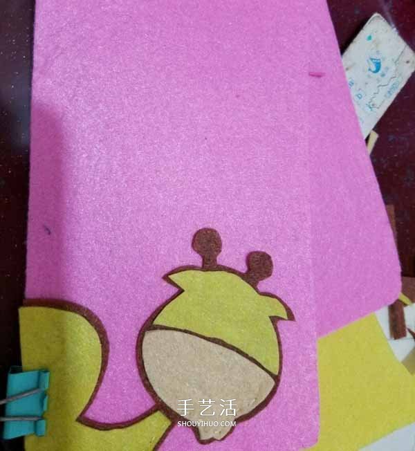 不織布制作卡通錢包 布藝DIY可愛風(fēng)女生錢包 -  itrip.net.cn