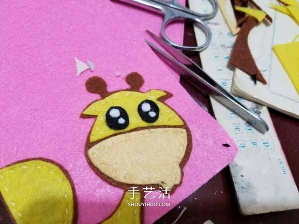 不織布制作卡通錢包 布藝DIY可愛風(fēng)女生錢包 -  itrip.net.cn