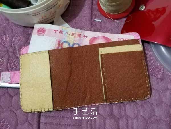 不織布制作卡通錢包 布藝DIY可愛風(fēng)女生錢包 -  itrip.net.cn