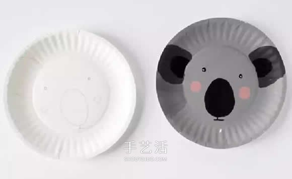 幼兒園餐盤畫作品 在餐盤里畫出卡通小動(dòng)物 -  itrip.net.cn