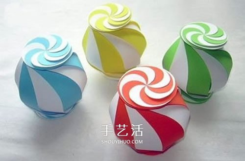 卡紙做燈籠的簡(jiǎn)單方法 多彩燈籠手工制作教程 -  itrip.net.cn
