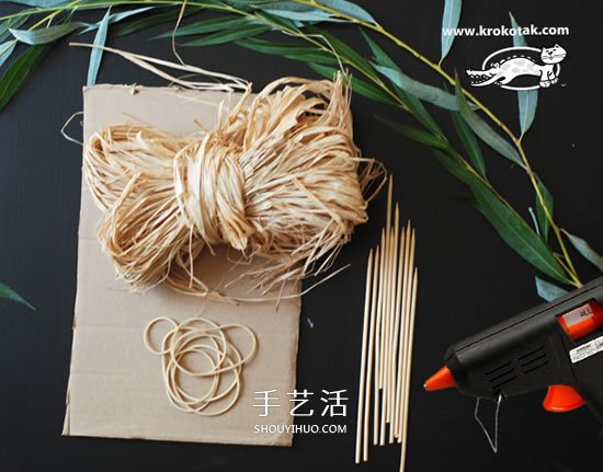 手工花籃制作步驟圖片 可愛兒童花籃的做法 -  itrip.net.cn