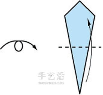 幼兒手工折紙?zhí)禊Z圖解 紙?zhí)禊Z的折法步驟圖 -  itrip.net.cn