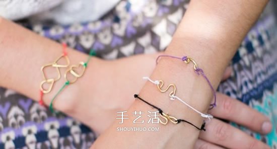 銅線手工制作小手鏈 小清新銅線手鏈的做法 -  itrip.net.cn