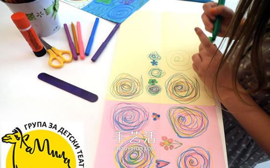 圓扇子怎么做的教程 幼兒DIY制作圓扇子圖解 -  itrip.net.cn