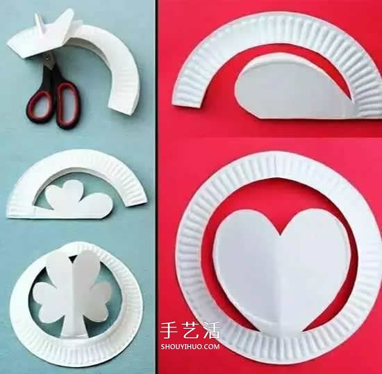 紙餐盤(pán)手工制作玩具帽 幼兒園餐盤(pán)做帽子圖解 -  itrip.net.cn