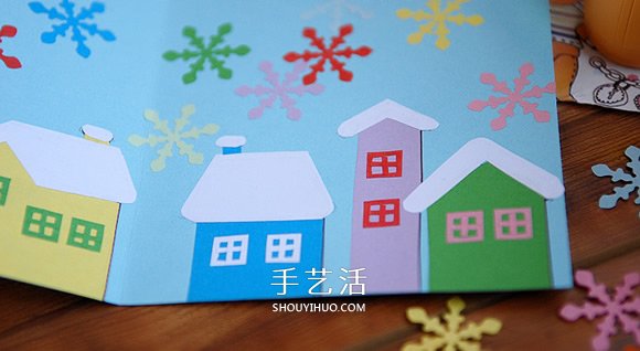 DIY圣誕卡片制作教程 感受彩色流淌的小小美好 -  itrip.net.cn