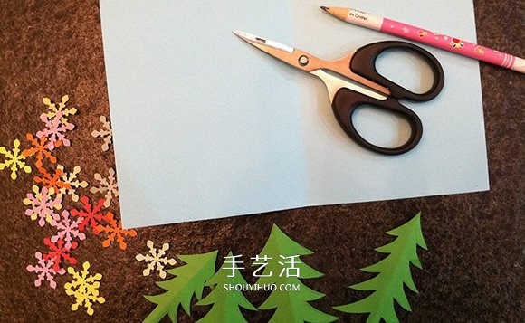 DIY圣誕卡片制作教程 感受彩色流淌的小小美好 -  itrip.net.cn