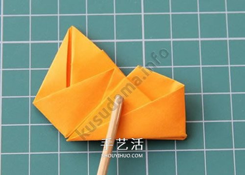 組合玫瑰花的折法教程 還可以做出玫瑰花球 -  itrip.net.cn