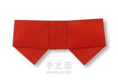 最簡單蝴蝶結的折法 幼兒手工折紙蝴蝶結教程 -  itrip.net.cn