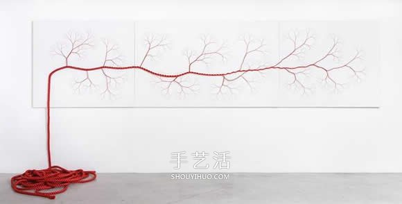 藝術(shù)家用繩子的創(chuàng)作 探討捉摸不清的人際關(guān)系 -  itrip.net.cn