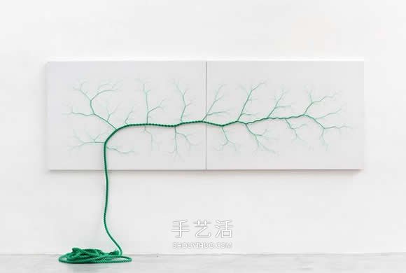 藝術(shù)家用繩子的創(chuàng)作 探討捉摸不清的人際關(guān)系 -  itrip.net.cn