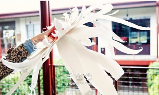 簡單又漂亮大紙花的做法 可以用作婚禮裝飾 -  itrip.net.cn