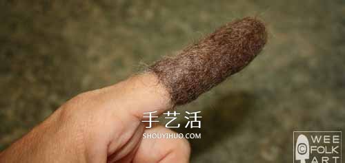 又丑又可愛！簡單羊毛氈小老鼠手工制作圖解 -  itrip.net.cn
