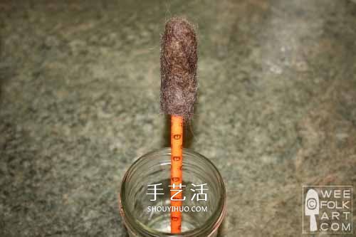 又丑又可愛！簡單羊毛氈小老鼠手工制作圖解 -  itrip.net.cn