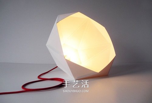 卡紙制作幾何燈罩圖片 既文藝又未來感十足 -  itrip.net.cn