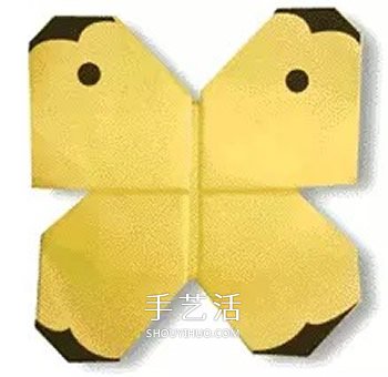 簡(jiǎn)單蝴蝶的折紙方法 幼兒學(xué)折蝴蝶的教程 -  itrip.net.cn