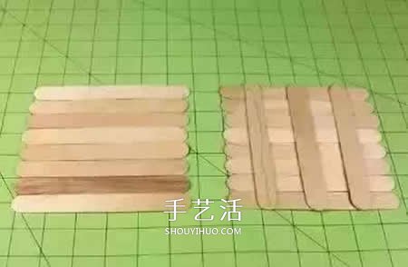 雪糕棍收納盒的制作 廢物利用做方形收納盒 -  itrip.net.cn