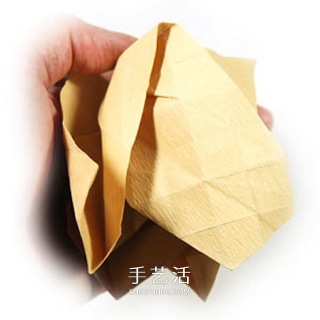 卷心玫瑰花的折紙步驟 手工卷心紙玫瑰的折法 -  itrip.net.cn