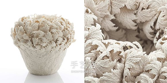 感受手作的精巧 以花草形象堆迭出立體瓷器 -  itrip.net.cn