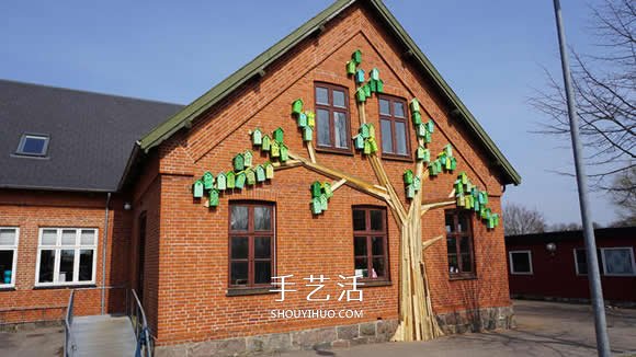 回收木頭打造彩色鳥屋 讓鳥兒找到棲息之地 -  itrip.net.cn