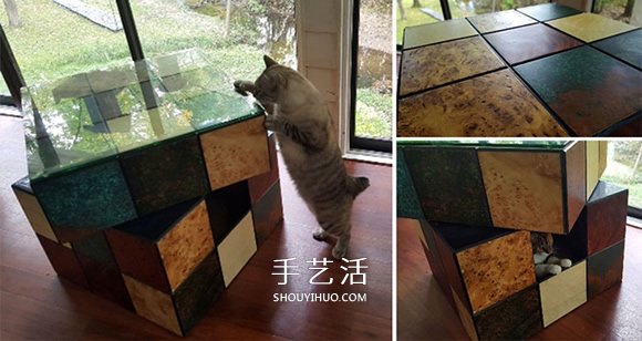 新奇的手工貓家具作品 可愛(ài)精致又富創(chuàng)意！ -  itrip.net.cn