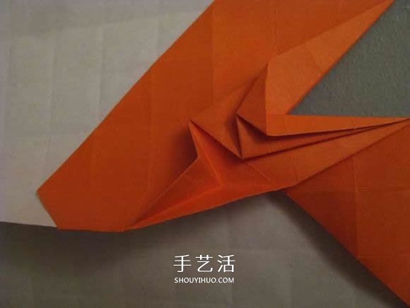 立體南瓜燈的折紙圖解 手工復(fù)雜南瓜燈的折法 -  itrip.net.cn