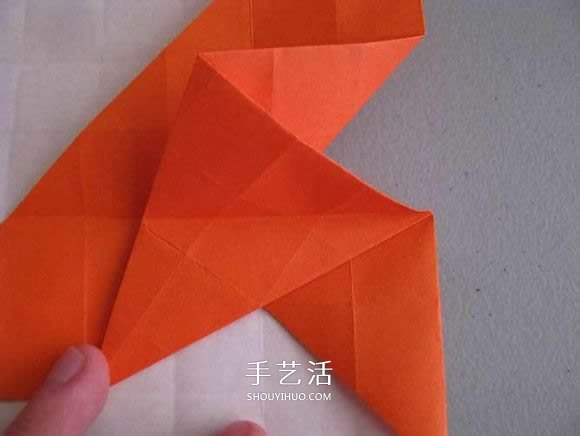 立體南瓜燈的折紙圖解 手工復(fù)雜南瓜燈的折法 -  itrip.net.cn