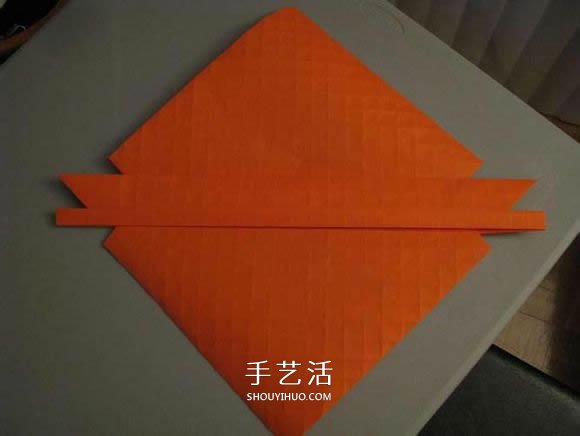 立體南瓜燈的折紙圖解 手工復(fù)雜南瓜燈的折法 -  itrip.net.cn
