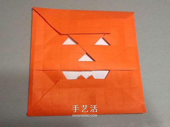 立體南瓜燈的折紙圖解 手工復(fù)雜南瓜燈的折法 -  itrip.net.cn