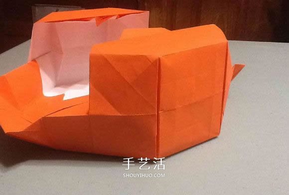 立體南瓜燈的折紙圖解 手工復(fù)雜南瓜燈的折法 -  itrip.net.cn