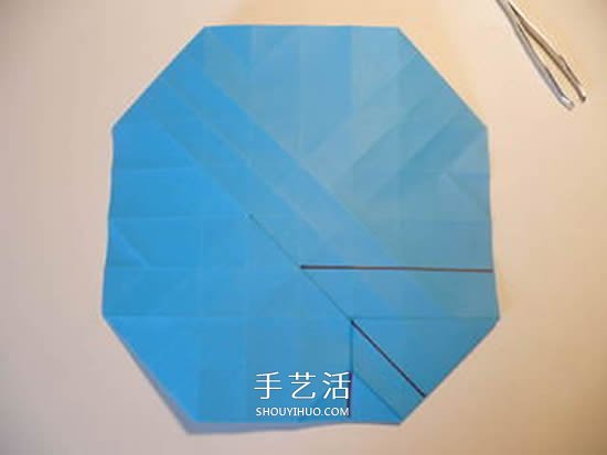 手工玫瑰花怎么疊圖解 玫瑰花折疊方法教程 -  itrip.net.cn