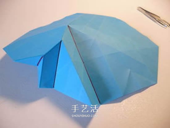 手工玫瑰花怎么疊圖解 玫瑰花折疊方法教程 -  itrip.net.cn